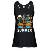 Goodbye Kindergarten Graduation To 1st Grade Hello Summer Ladies Essential Flowy Tank