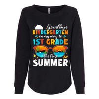 Goodbye Kindergarten Graduation To 1st Grade Hello Summer Womens California Wash Sweatshirt