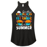 Goodbye Kindergarten Graduation To 1st Grade Hello Summer Women's Perfect Tri Rocker Tank