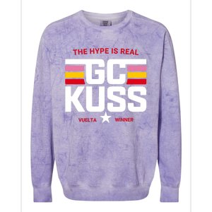 Team Jumbo Visma The Hype Is Real Gc Kuss Vuelta Winner Colorblast Crewneck Sweatshirt