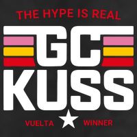 Team Jumbo Visma The Hype Is Real Gc Kuss Vuelta Winner 7 Panel Mesh Trucker Snapback Hat