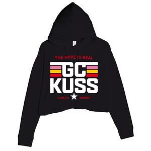 Team Jumbo Visma The Hype Is Real Gc Kuss Vuelta Winner Crop Fleece Hoodie