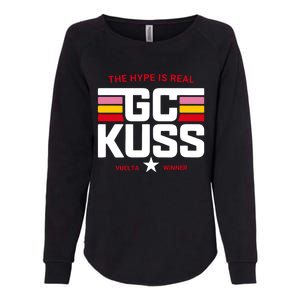 Team Jumbo Visma The Hype Is Real Gc Kuss Vuelta Winner Womens California Wash Sweatshirt