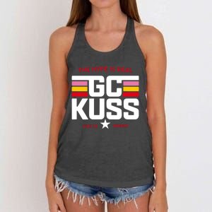 Team Jumbo Visma The Hype Is Real Gc Kuss Vuelta Winner Women's Knotted Racerback Tank