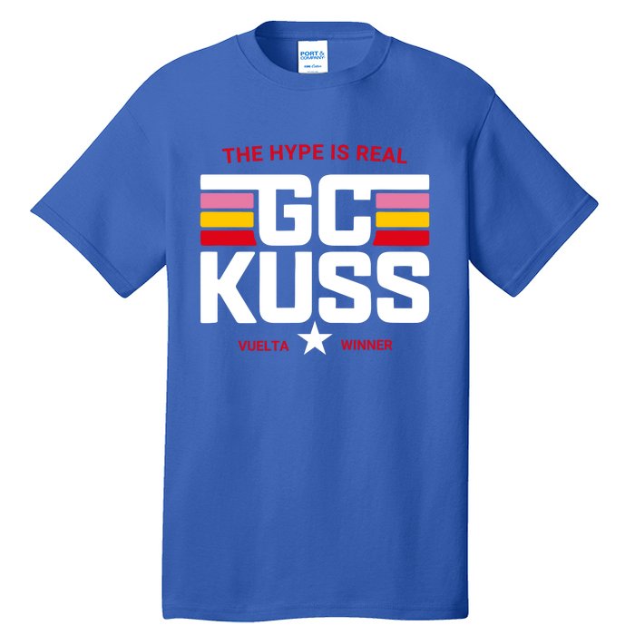 Team Jumbo Visma The Hype Is Real Gc Kuss Vuelta Winner Tall T-Shirt