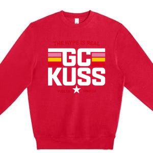 Team Jumbo Visma The Hype Is Real Gc Kuss Vuelta Winner Premium Crewneck Sweatshirt