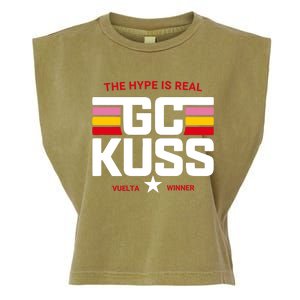 Team Jumbo Visma The Hype Is Real Gc Kuss Vuelta Winner Garment-Dyed Women's Muscle Tee