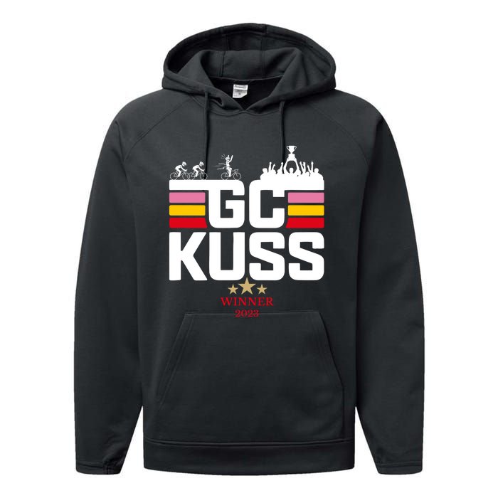 Team Jumbo Visma The Hype Is Real Gc Kuss Vuelta Winner Performance Fleece Hoodie