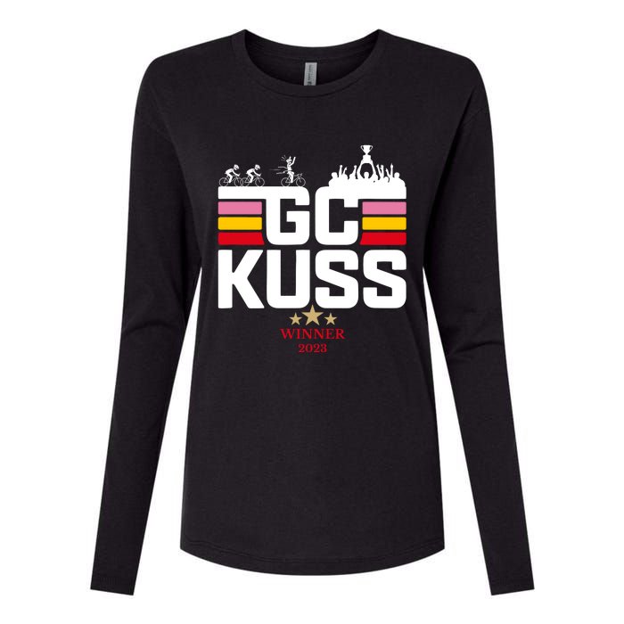 Team Jumbo Visma The Hype Is Real Gc Kuss Vuelta Winner Womens Cotton Relaxed Long Sleeve T-Shirt