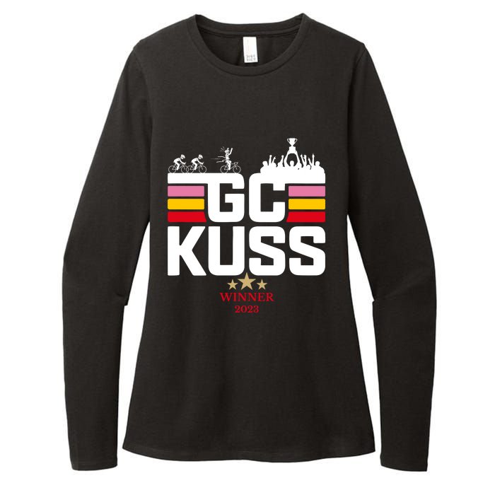 Team Jumbo Visma The Hype Is Real Gc Kuss Vuelta Winner Womens CVC Long Sleeve Shirt