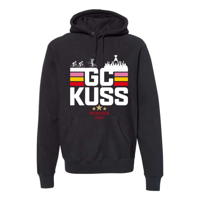 Team Jumbo Visma The Hype Is Real Gc Kuss Vuelta Winner Premium Hoodie