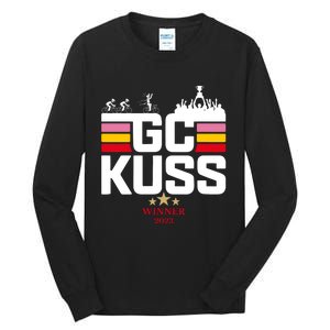 Team Jumbo Visma The Hype Is Real Gc Kuss Vuelta Winner Tall Long Sleeve T-Shirt