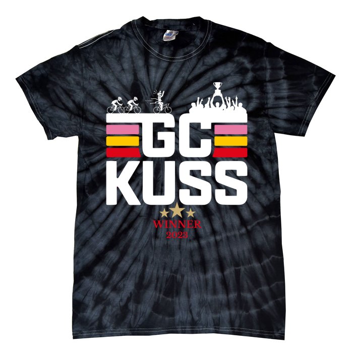 Team Jumbo Visma The Hype Is Real Gc Kuss Vuelta Winner Tie-Dye T-Shirt