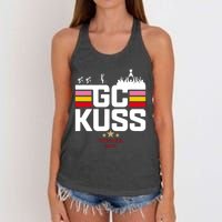 Team Jumbo Visma The Hype Is Real Gc Kuss Vuelta Winner Women's Knotted Racerback Tank