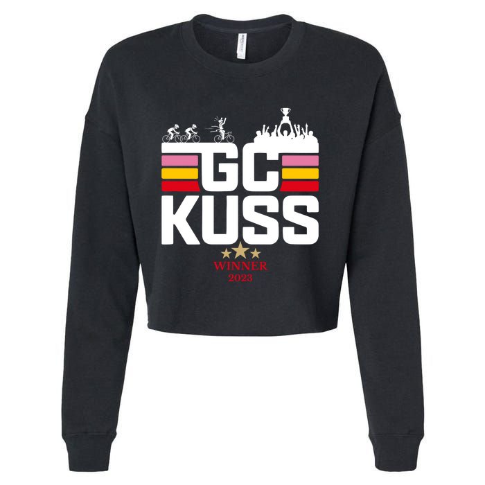 Team Jumbo Visma The Hype Is Real Gc Kuss Vuelta Winner Cropped Pullover Crew