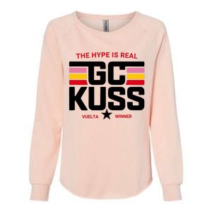 Team Jumbo Visma The Hype Is Real Gc Kuss Vuelta Winner Womens California Wash Sweatshirt