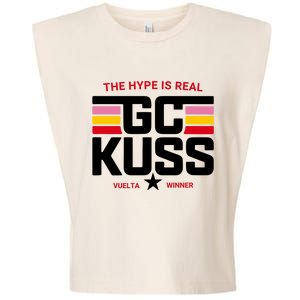 Team Jumbo Visma The Hype Is Real Gc Kuss Vuelta Winner Garment-Dyed Women's Muscle Tee