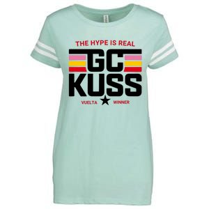 Team Jumbo Visma The Hype Is Real Gc Kuss Vuelta Winner Enza Ladies Jersey Football T-Shirt