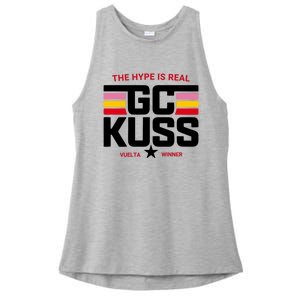 Team Jumbo Visma The Hype Is Real Gc Kuss Vuelta Winner Ladies PosiCharge Tri-Blend Wicking Tank