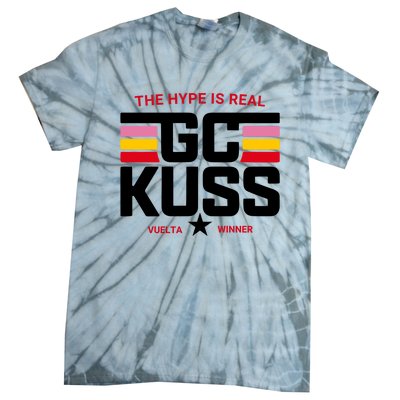 Team Jumbo Visma The Hype Is Real Gc Kuss Vuelta Winner Tie-Dye T-Shirt