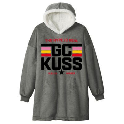Team Jumbo Visma The Hype Is Real Gc Kuss Vuelta Winner Hooded Wearable Blanket