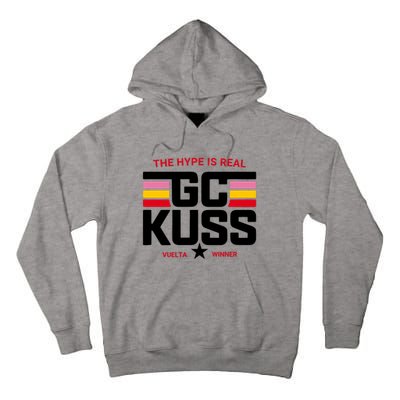 Team Jumbo Visma The Hype Is Real Gc Kuss Vuelta Winner Tall Hoodie