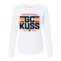 Team Jumbo Visma The Hype Is Real Gc Kuss Vuelta Winner Womens Cotton Relaxed Long Sleeve T-Shirt