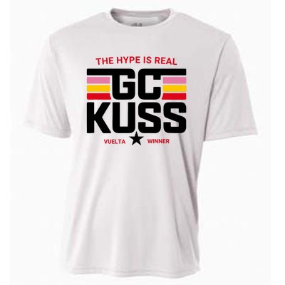 Team Jumbo Visma The Hype Is Real Gc Kuss Vuelta Winner Cooling Performance Crew T-Shirt