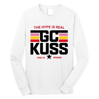 Team Jumbo Visma The Hype Is Real Gc Kuss Vuelta Winner Long Sleeve Shirt