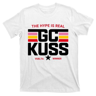 Team Jumbo Visma The Hype Is Real Gc Kuss Vuelta Winner T-Shirt