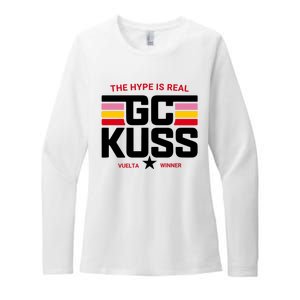 Team Jumbo Visma The Hype Is Real Gc Kuss Vuelta Winner Womens CVC Long Sleeve Shirt