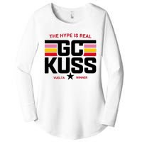 Team Jumbo Visma The Hype Is Real Gc Kuss Vuelta Winner Women's Perfect Tri Tunic Long Sleeve Shirt