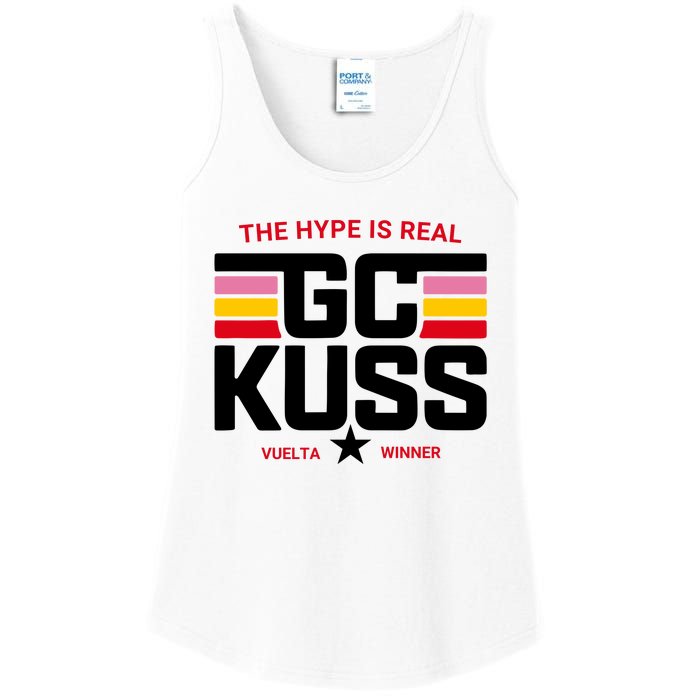 Team Jumbo Visma The Hype Is Real Gc Kuss Vuelta Winner Ladies Essential Tank