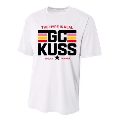 Team Jumbo Visma The Hype Is Real Gc Kuss Vuelta Winner Performance Sprint T-Shirt