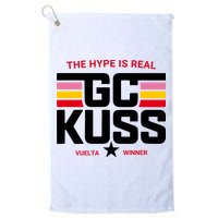 Team Jumbo Visma The Hype Is Real Gc Kuss Vuelta Winner Golf Towel