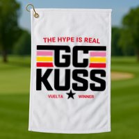 Team Jumbo Visma The Hype Is Real Gc Kuss Vuelta Winner Golf Towel