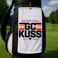 Team Jumbo Visma The Hype Is Real Gc Kuss Vuelta Winner Golf Towel
