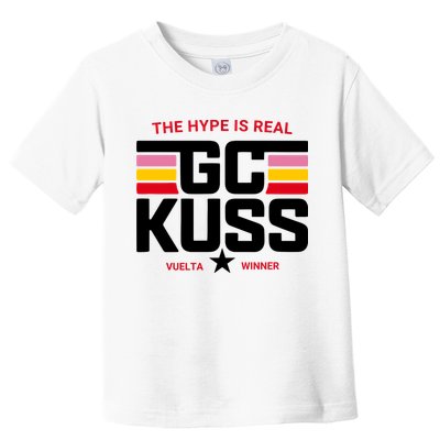 Team Jumbo Visma The Hype Is Real Gc Kuss Vuelta Winner Toddler T-Shirt
