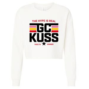 Team Jumbo Visma The Hype Is Real Gc Kuss Vuelta Winner Cropped Pullover Crew