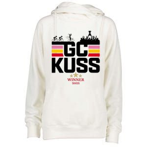 Team Jumbo Visma The Hype Is Real Gc Kuss Vuelta Winner Womens Funnel Neck Pullover Hood