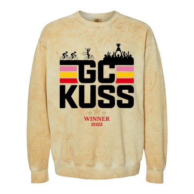 Team Jumbo Visma The Hype Is Real Gc Kuss Vuelta Winner Colorblast Crewneck Sweatshirt