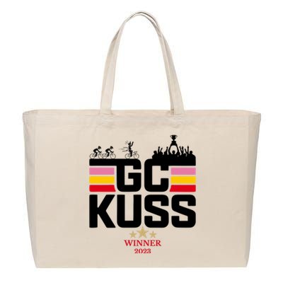 Team Jumbo Visma The Hype Is Real Gc Kuss Vuelta Winner Cotton Canvas Jumbo Tote