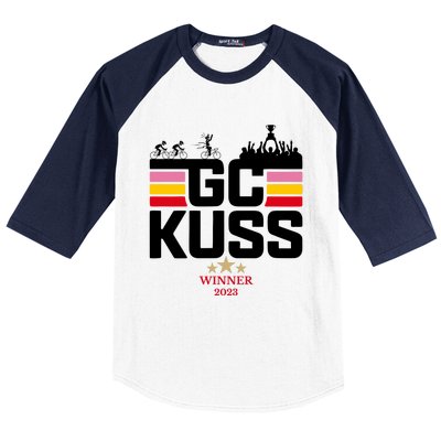 Team Jumbo Visma The Hype Is Real Gc Kuss Vuelta Winner Baseball Sleeve Shirt