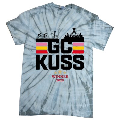 Team Jumbo Visma The Hype Is Real Gc Kuss Vuelta Winner Tie-Dye T-Shirt