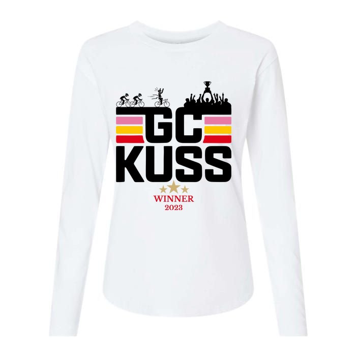 Team Jumbo Visma The Hype Is Real Gc Kuss Vuelta Winner Womens Cotton Relaxed Long Sleeve T-Shirt