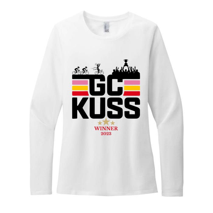 Team Jumbo Visma The Hype Is Real Gc Kuss Vuelta Winner Womens CVC Long Sleeve Shirt