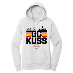 Team Jumbo Visma The Hype Is Real Gc Kuss Vuelta Winner Women's Pullover Hoodie