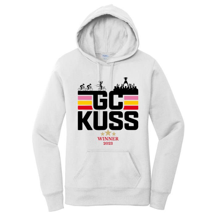 Team Jumbo Visma The Hype Is Real Gc Kuss Vuelta Winner Women's Pullover Hoodie