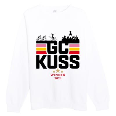 Team Jumbo Visma The Hype Is Real Gc Kuss Vuelta Winner Premium Crewneck Sweatshirt