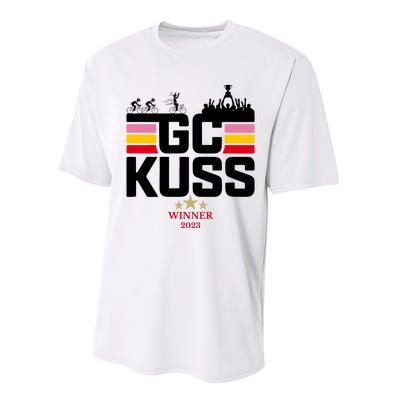 Team Jumbo Visma The Hype Is Real Gc Kuss Vuelta Winner Performance Sprint T-Shirt